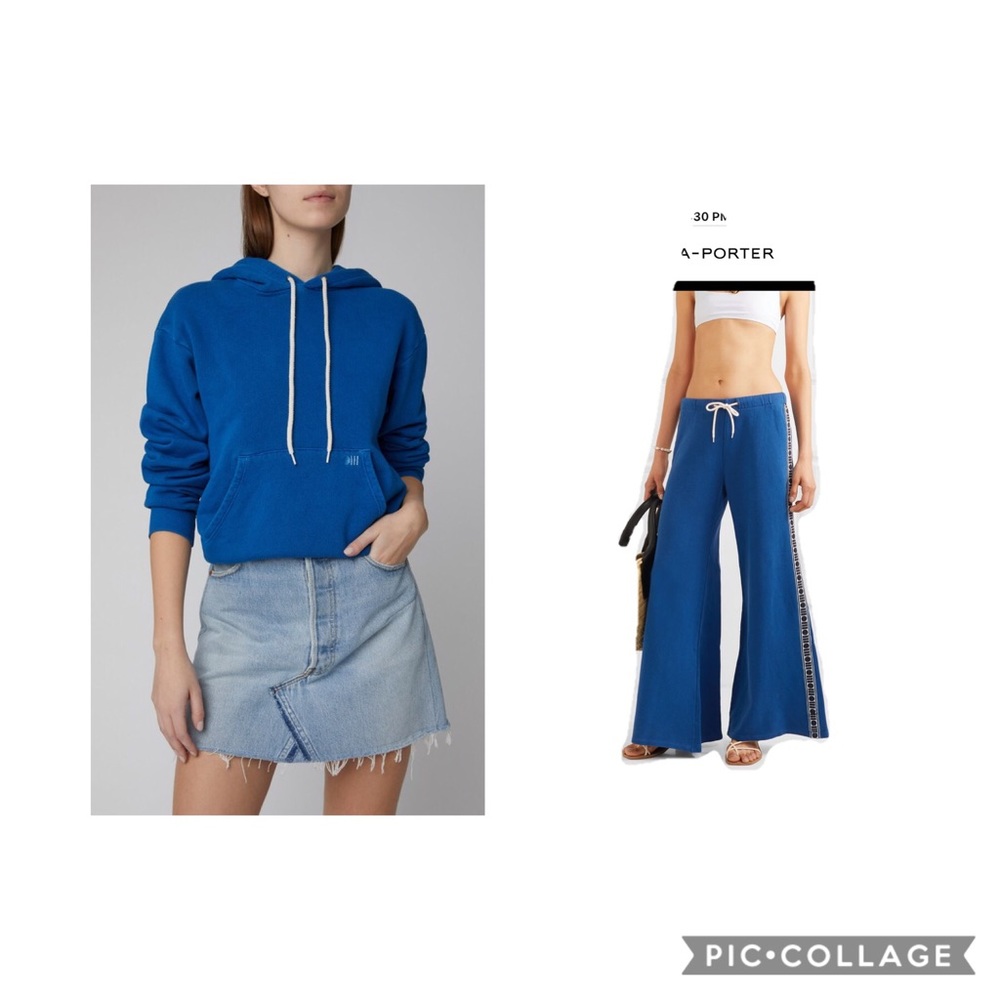 Solid & Striped French Terry Hoodie and Jogger